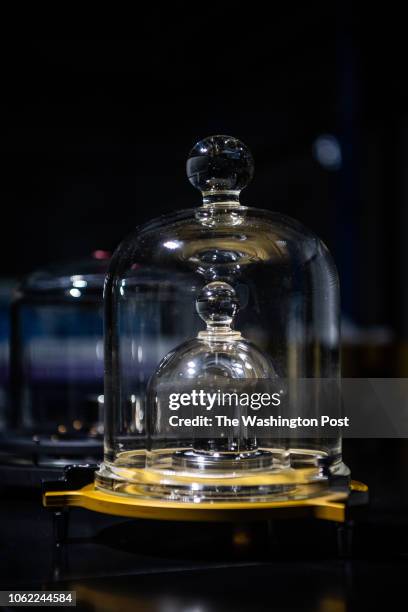 Half kilogram standard is photographed at the National Institute of Standards and Technology on Tuesday, November 13 in Gaithersburg, MD.