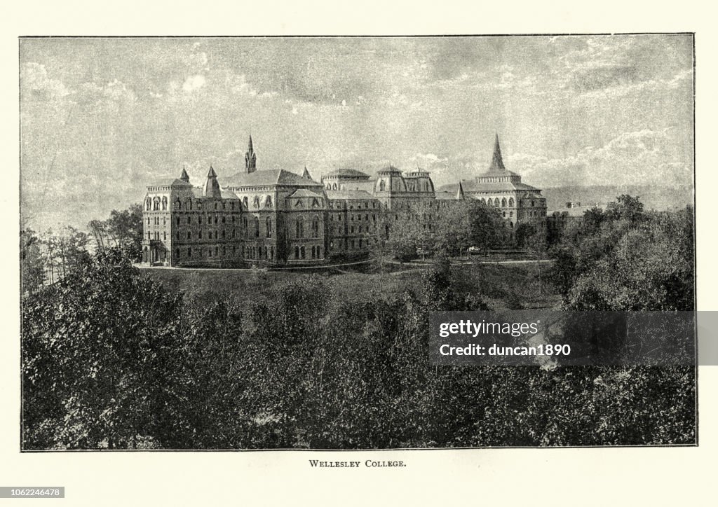 Wellesley College in Massachusetts, 19. Jahrhundert