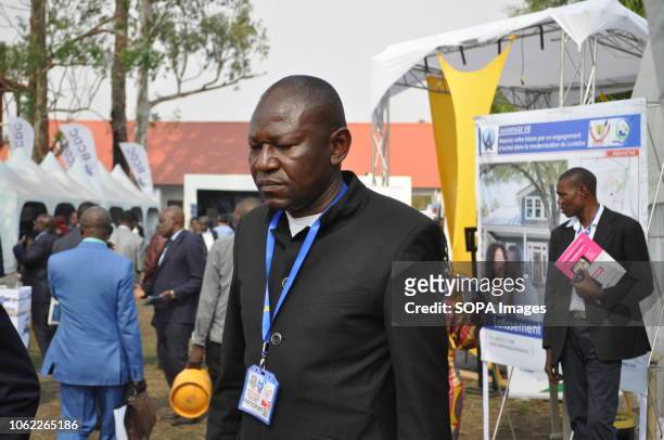 One of the participants seen during the conference. The DRC mining conference that was attended by President Joseph Kabila, Prime Minister Bruno...