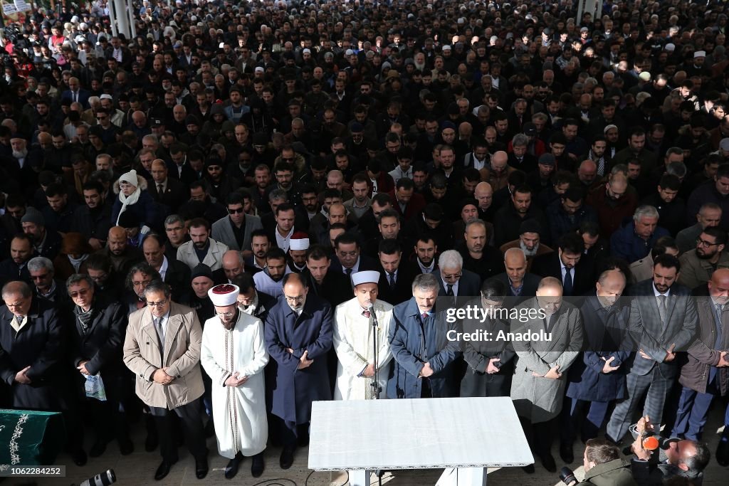 Absentee funeral prayer for Saudi journalist Jamal Khashoggi