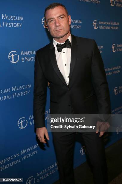 Liev Schreiber attends American Museum Of Natural History's 2018 Museum Gala at American Museum of Natural History on November 15, 2018 in New York...