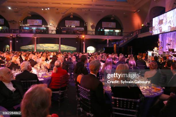 General view of atmosphere at American Museum Of Natural History's 2018 Museum Gala at American Museum of Natural History on November 15, 2018 in New...