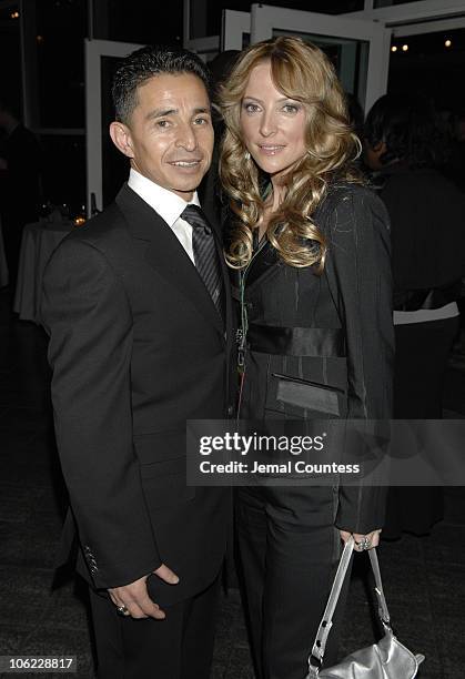 Jose Santos and Chantal Sutherland during The Muscular Dystrophy Association's 10th Annual Muscle Team Gala at Pier 60 at Chelsea Piers in New York...