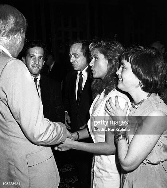 Daniel Patrick Moynihan, Kenneth Cole, Mario Cuomo, Maria Cuomo and Maua Moynihan