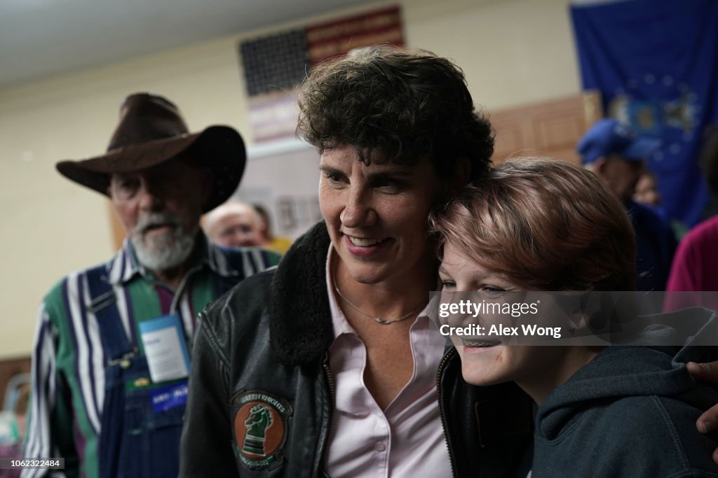 Kentucky Democratic House Candidate Amy McGrath Campaigns In Montgomery County, Kentucky