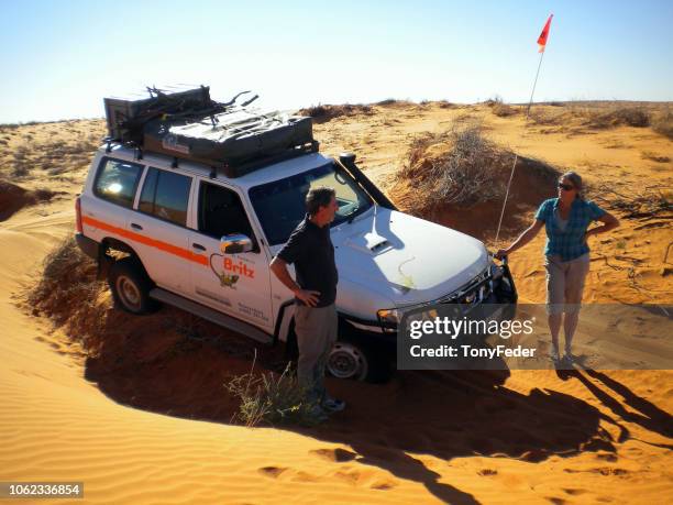 simpson wüste, australien. - simpson desert stock-fotos und bilder