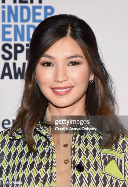 Actor Gemma Chan attends the 2019 Film Independent Spirit Awards Nomination Press Conference at W Hollywood on November 16, 2018 in Hollywood,...