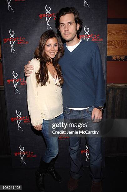 Jamie-Lynn Sigler and Scott Sartiano during 2007 Park City - Genetic Jeans Party at Marquee at Marquee at Harry O's in Park City, Utah, United States.