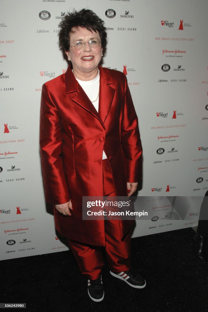 Mercedes-Benz Fashion Week Fall 2007 - Heart Truth Red Dress - Arrivals