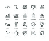 Assessment Icons - Line Series