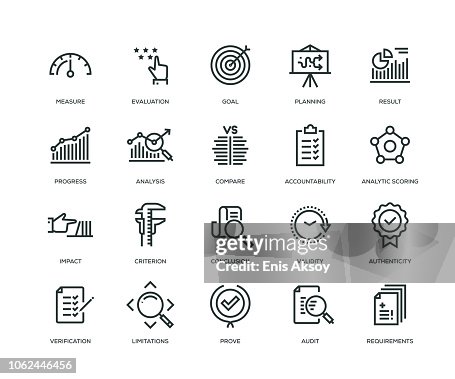 Assessment Icons - Line Series Assessment Icons - Line Series