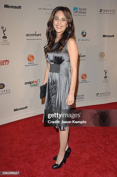 Alexandra Rapaport during The 34th International Emmy Awards Gala - Arrivals - November 20, 2006 at The New York Hilton in New York City, New York,...