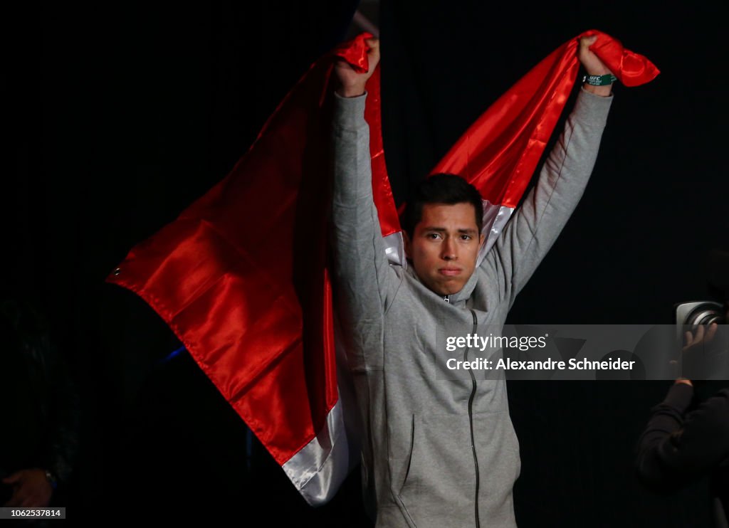 UFC Fight Night Magny v Ponzinibbio: Weigh-Ins