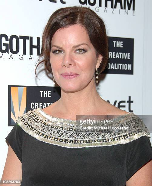 Marcia Gay Harden during The Creative Coalition Gala Hosted by Gotham Magazine - December 18, 2006 in New York City, New York, United States.