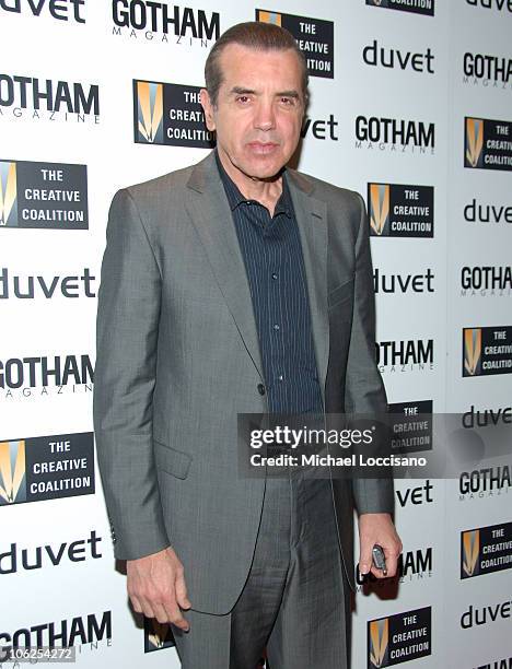 Chazz Palminteri during The Creative Coalition Gala Hosted by Gotham Magazine - December 18, 2006 in New York City, New York, United States.