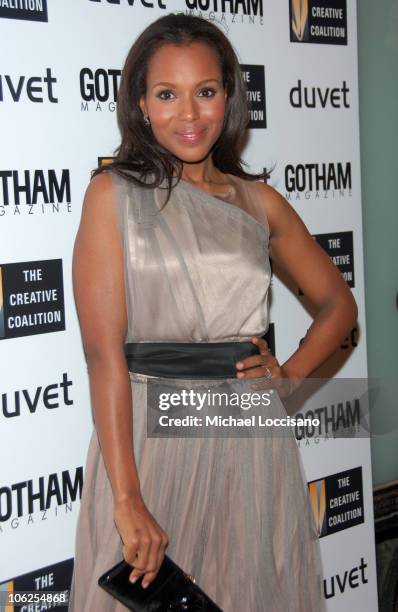 Kerry Washington during The Creative Coalition Gala Hosted by Gotham Magazine - December 18, 2006 in New York City, New York, United States.