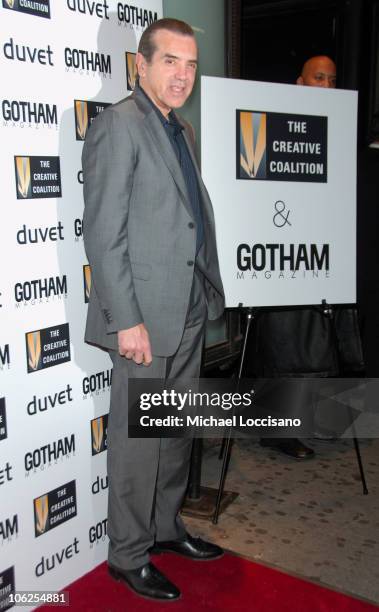 Chazz Palminteri during The Creative Coalition Gala Hosted by Gotham Magazine - December 18, 2006 in New York City, New York, United States.