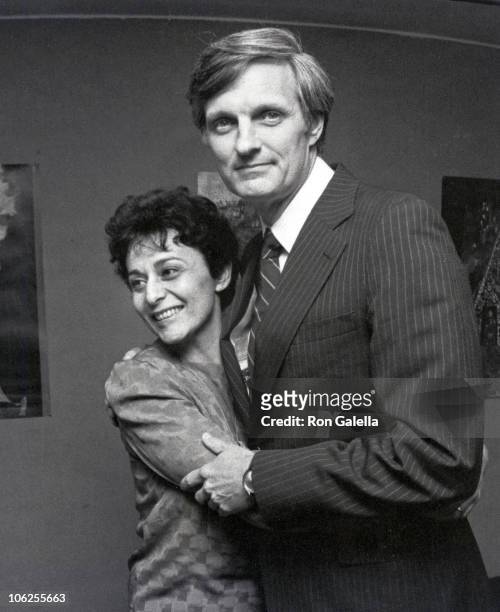 Arlene Alda and Alan Alda during "The Four Seasons" New York Premiere Press Party at Lincoln Center Library in New York City, New York, United States.