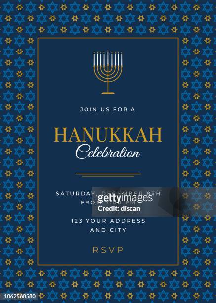 ilustrações, clipart, desenhos animados e ícones de convite de celebração do hanukkah - manuscrito hebraico