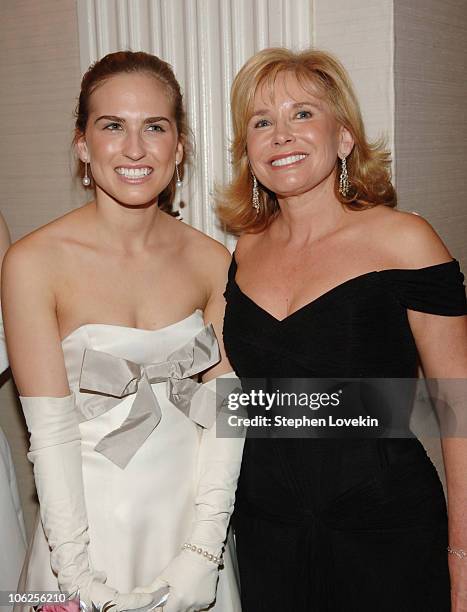 Ashley Bush and Sharon Bush during 52nd Annual International Debutante Ball - Receiving Line at The Waldorf Astoria Hotel in New York City, New York,...