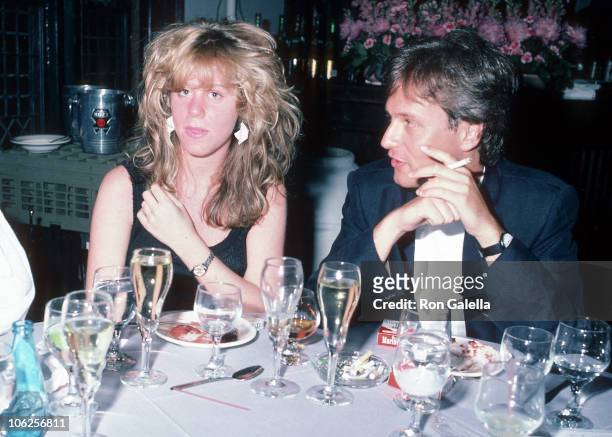 Marci Klein and Nick Beaver during Marci Klein Sighting at the Limelight - June 11, 1984 at Limelight in New York City, New York, United States.