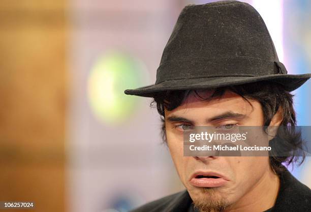 Jeremias during John Leguizamo and Jeremias Visit MTVTr3s' "MiTRL" - November 29, 2006 at MTV Studios - Times Square in New York City, New York,...