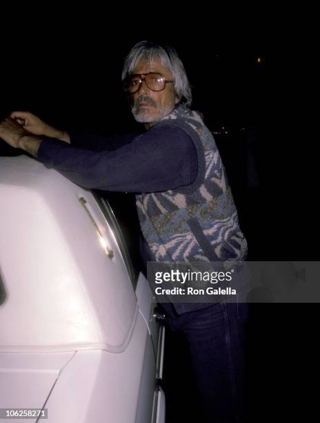 John Derek during John Derek Sighting in Los Angeles - May 1, 1985 in Los Angeles, California, United States.