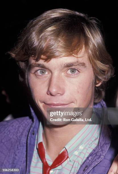 Christopher Atkins during Christopher Atkins Sighting at Spago Restaurant - December 12, 1984 at Spago in West Hollywood, California, United States.