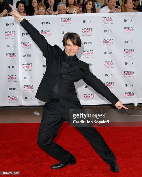 Jason Ritter during 33rd Annual People's Choice Awards - Arrivals at Shrine Auditorium in Los Angeles, California, United States.