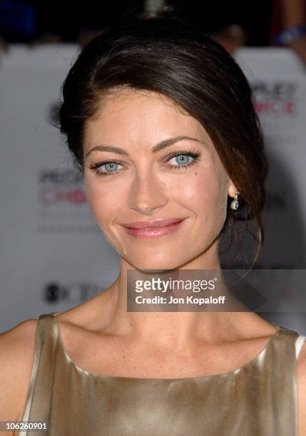 Rebecca Gayheart during 33rd Annual People's Choice Awards - Arrivals at Shrine Auditorium in Los Angeles, California, United States.