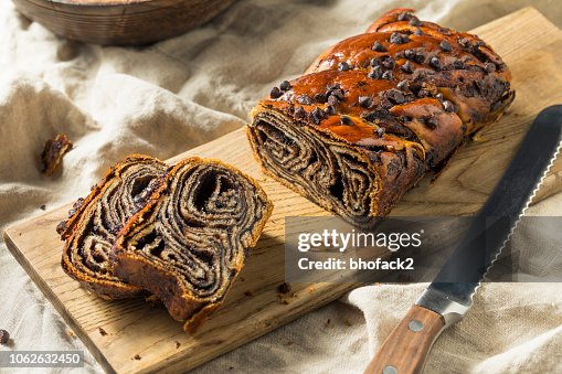 Sweet Homemade Chocolate Babka Bread Sweet Homemade Chocolate Babka Bread