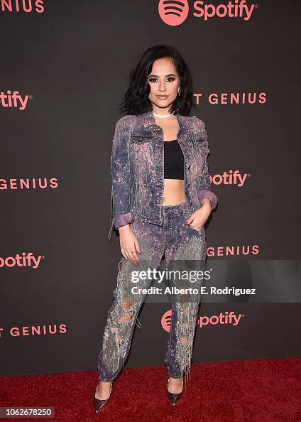 Becky G attends Spotify's Secret Genius Awards hosted by NE-YO at The