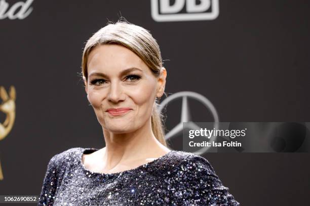 German comedian Martina Hill attends the 70th Bambi Awards at Stage Theater on November 16, 2018 in Berlin, Germany.