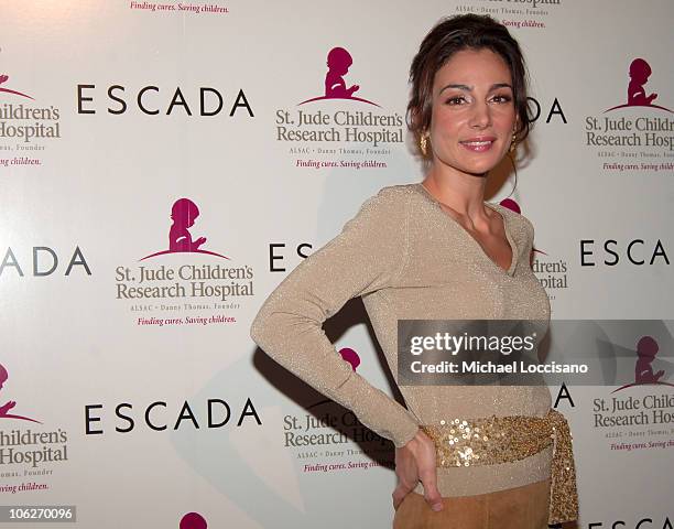 Annie Parisse during Escada Celebrates Spring/Summer 2006 Collection at Lotus Space in New York City, New York, United States.