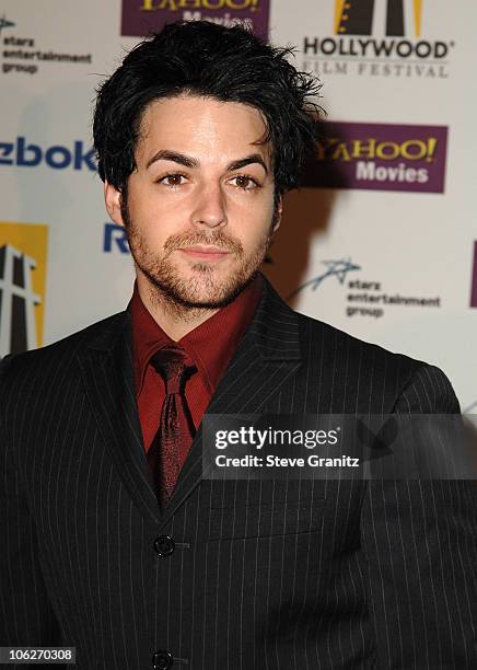 David Lago during 9th Annual Hollywood Film Festival Awards Gala Ceremony - Arrivals at Beverly Hilton Hotel in Beverly Hills, California, United...