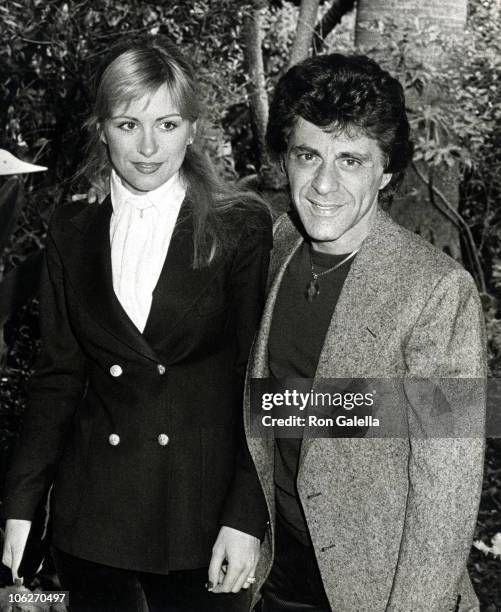 Frankie Valli and Wife during Frankie Valli and Wife Sighting at the Beverly Hills Hotel - January 28, 1979 at Beverly Hills Hotel in Beverly Hills,...