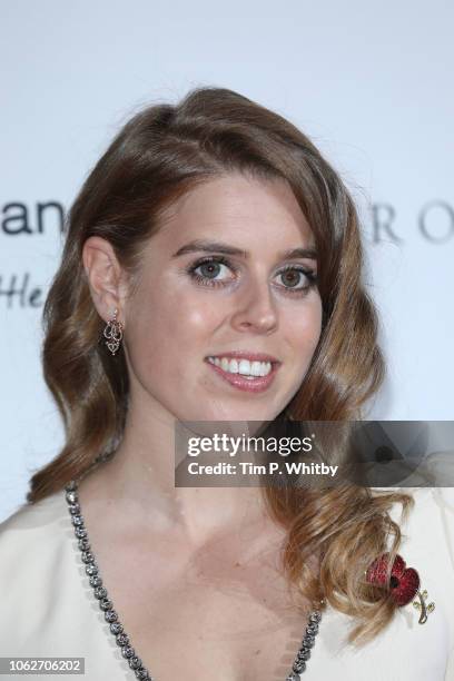Princess Beatrice of York attends The 9th Annual Global Gift Gala held at The Rosewood Hotel on November 02, 2018 in London, England.
