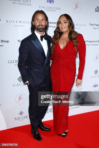 Jay Rutland and Tamara Ecclestone attend The 9th Annual Global Gift Gala held at The Rosewood Hotel on November 02, 2018 in London, England.