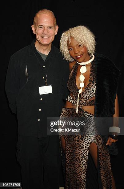 Bill Roedy, President of MTV Networks International and Lebo Matosa