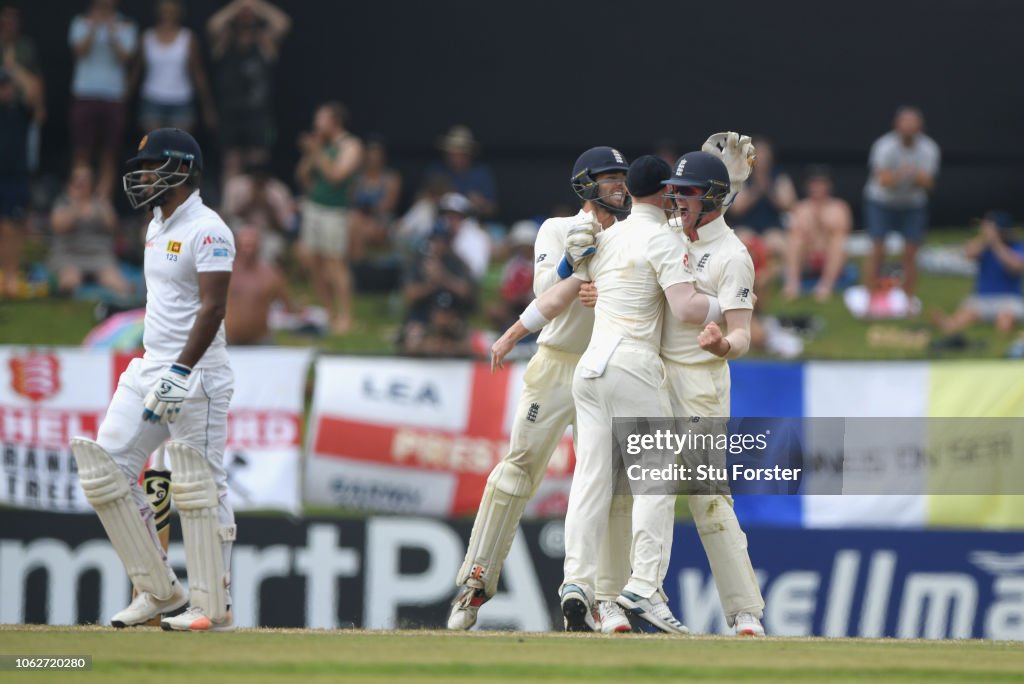 Sri Lanka v England: Second Test - Day Four