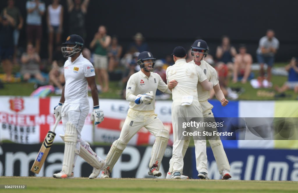 Sri Lanka v England: Second Test - Day Four