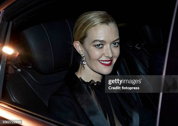 Marta Ortega attends a party night before her wedding with Carlos Torreta at Real Club Nautico on November 16, 2018 in A Coruna, Spain.