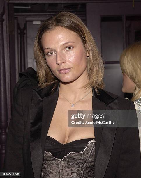 Bridget Hall during Stefano Gabbana's Birthday Celebration - November 11, 2005 at Bette in New York City, New York, United States.