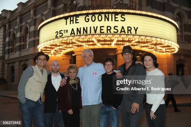 Actor Joe Pantoliano, actor Jeff Cohen, actress Lupe Ontiveros, director Richard Donner, actor Ke Huy Quan, director Robert Davi and actor Corey...