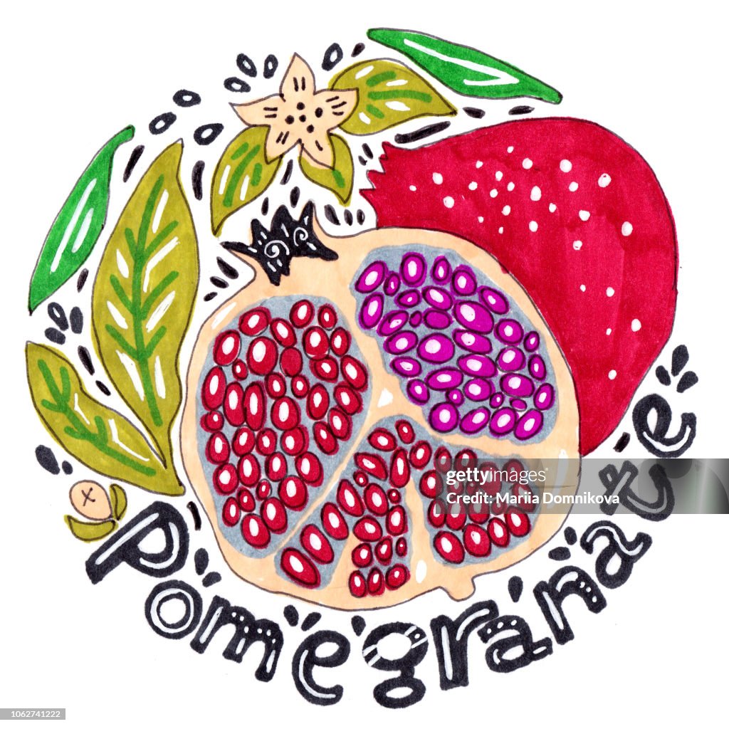 Marker Pomegranate
