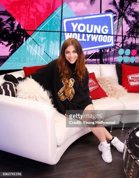 Baby Ariel visits the Young Hollywood Studio on November 2, 2018 in Los Angeles, California.