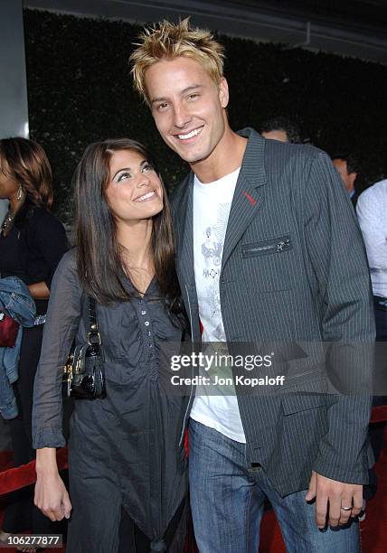 Lindsay Korman and husband Justin Hartley during "American Dreamz" Los Angeles Premiere - Arrivals at ArcLight Hollywood in Hollywood, California,...