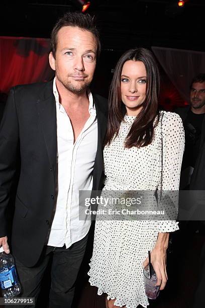 Sean Patrick Flanery and Gina Holden at Lionsgate's Special Los Angeles Screening of "Saw 3D" at Mann Chinese 6 on October 27, 2010 in Los Angeles,...