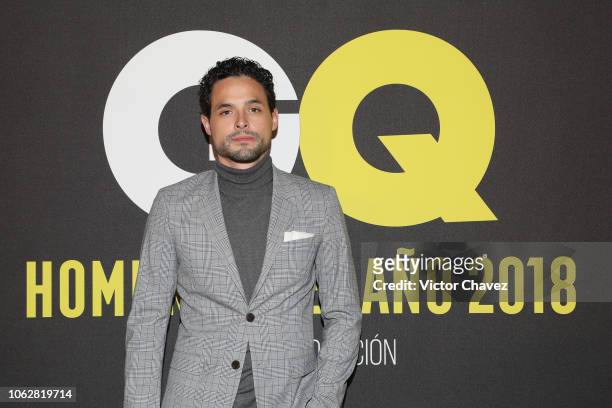 Gonzalo Vega attends GQ Mexico Men of the Year Awards 2018 at Centro Cultural Roberto Cantoral on October 31, 2018 in Mexico City, Mexico.