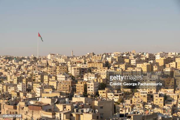 amman skyline, jordan - amman skyline stock pictures, royalty-free photos & images
